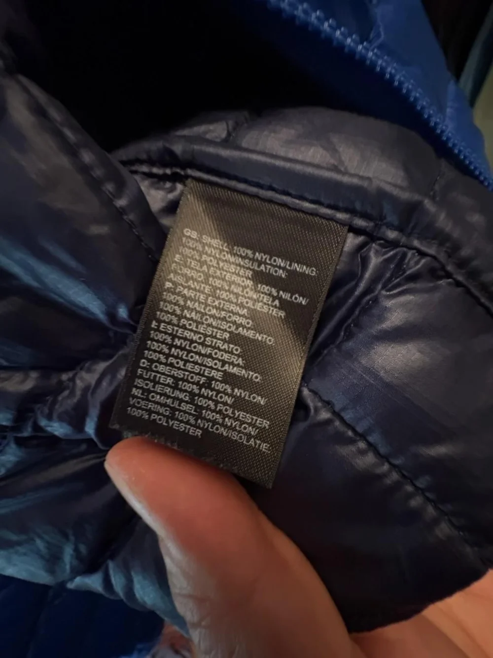 The North Face Men's Blue Thermoball Vest